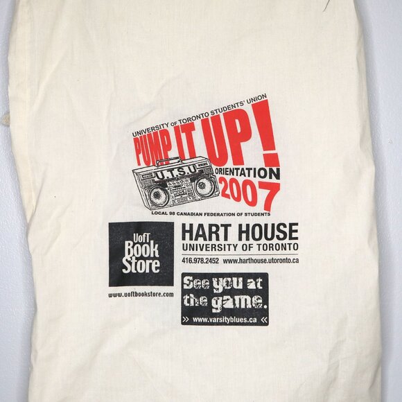 University of Toronto Laundry Bag 2007 Orientation Student Union Pump It Up! - Picture 8 of 8